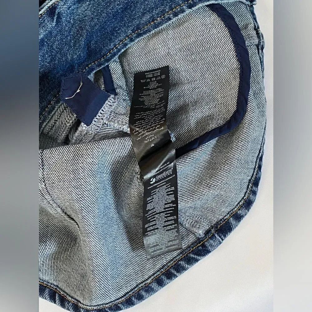 Self-Portrait Denim Vest size 2 - Picture 11 of 12